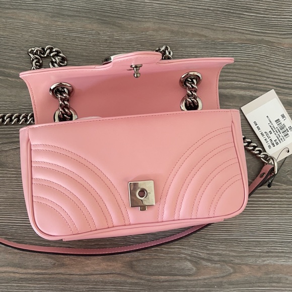 New authentic GUCCI pink marmont bag - Picture 8 of 14